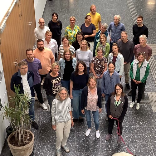 Kollegium mit Golden Retriever Hündin