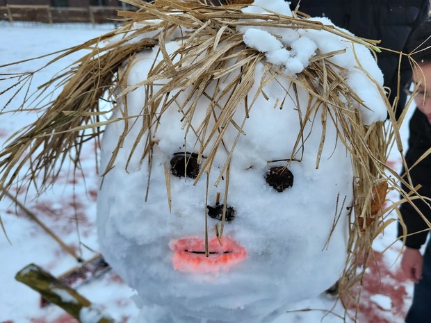 Bild eines Schneemanns